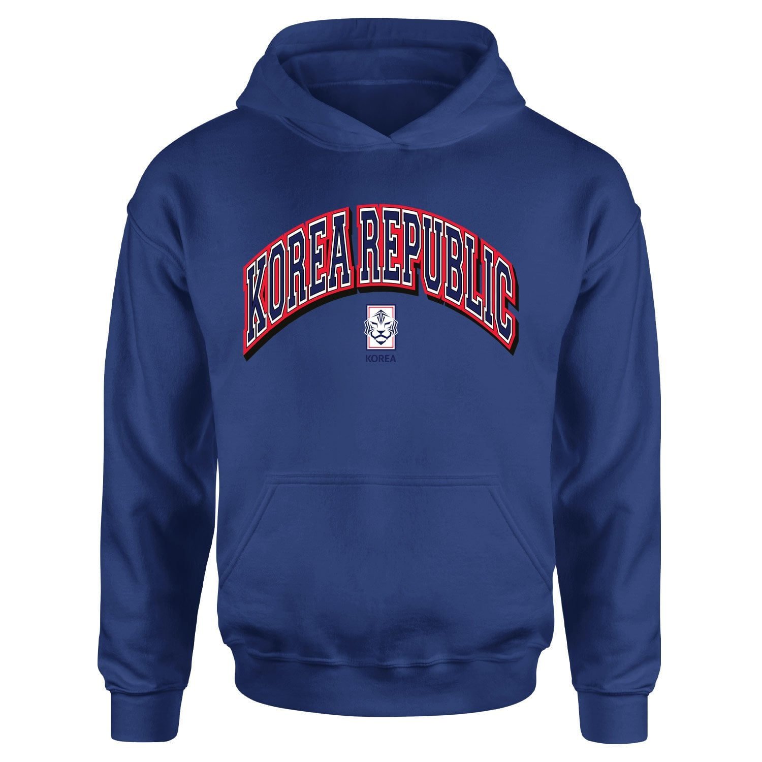 Kore Cumhuriyeti 2026 Varsity Hoodie M - İndigo Mavisi