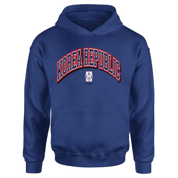 Kore Cumhuriyeti 2026 Varsity Hoodie M - İndigo Mavisi