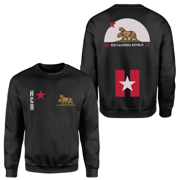 New California Republic NCR Star Edition Sweatshirt M - Siyah