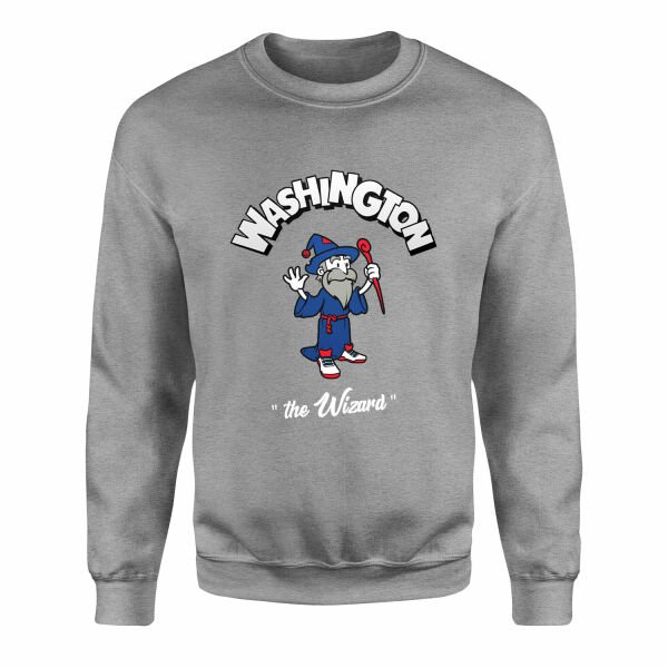 Wizards Cartoon Sweatshirt M - Gri