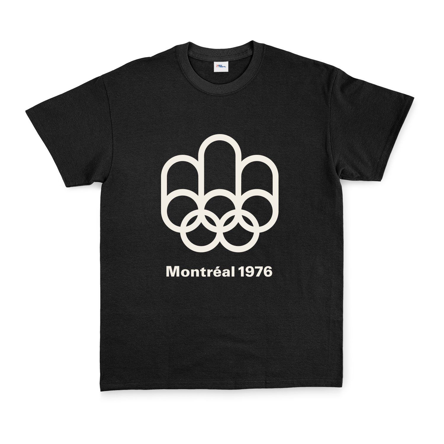 Montreal 1976 Tişört M - Siyah