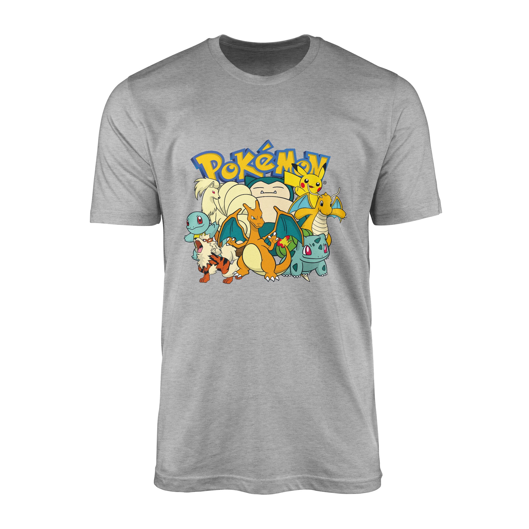 Pokemon Battle Ready Tişört XL - Gri