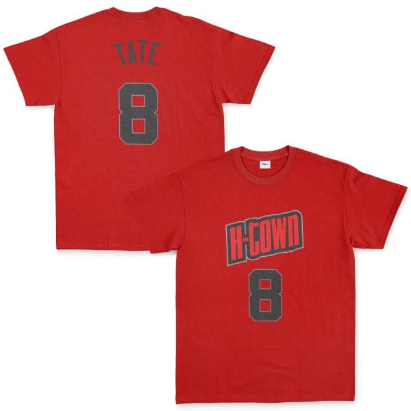 Jae’Sean Tate 8 City Edition Forma Tişört S - Kırmızı