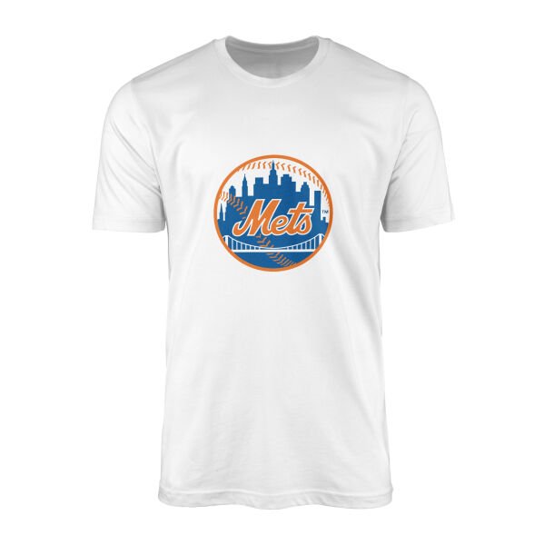 New York METS Baseball Tişört XL - Beyaz