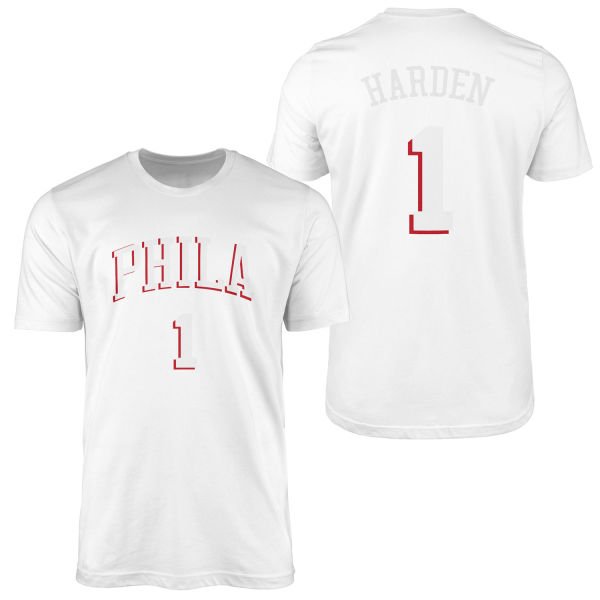 James Harden Philadelphia Forma Tişört XXL - Beyaz