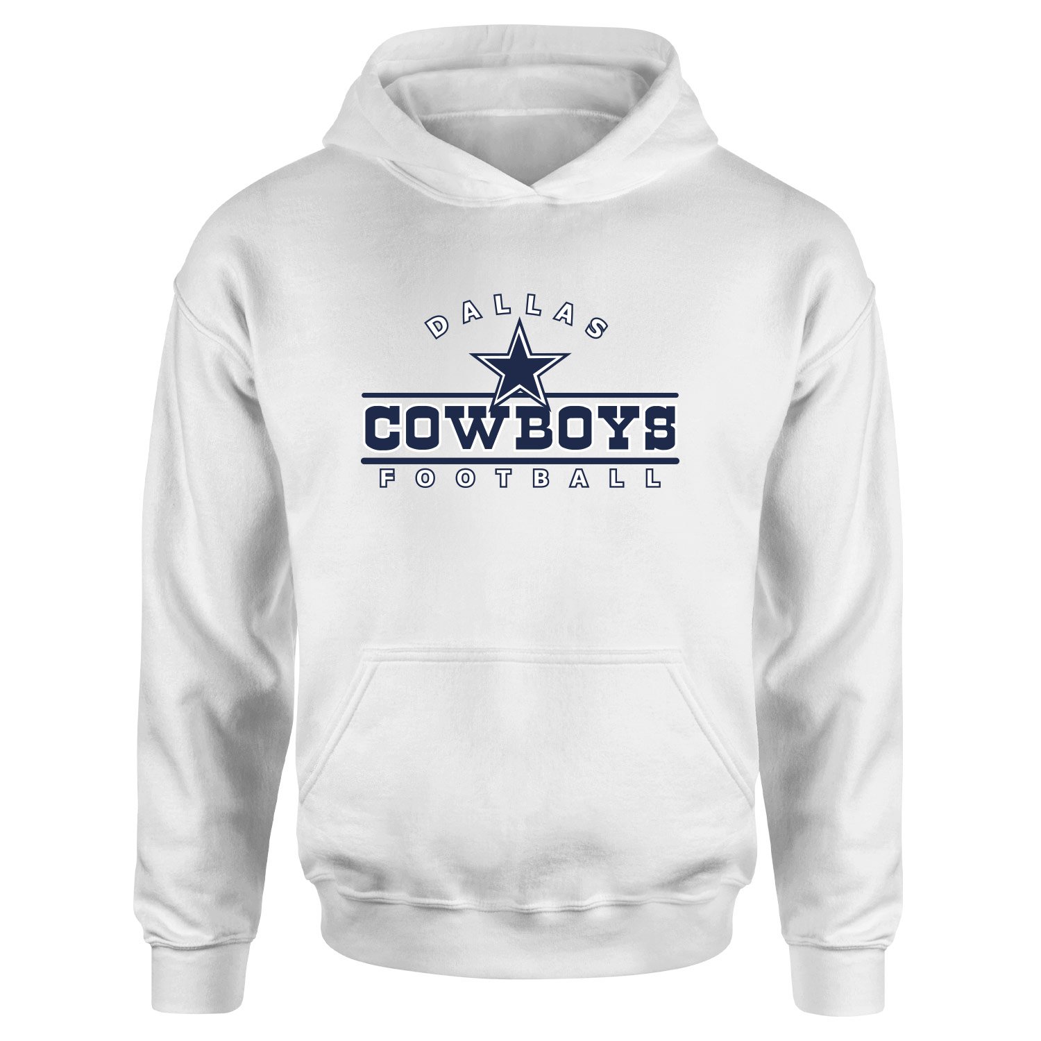 Cowboys Football Hoodie XL - Beyaz
