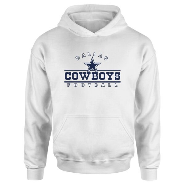 Cowboys Football Hoodie XL - Beyaz