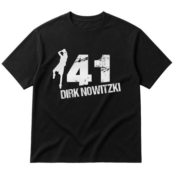 Dirk Nowitzki 41 Oversize Tişört