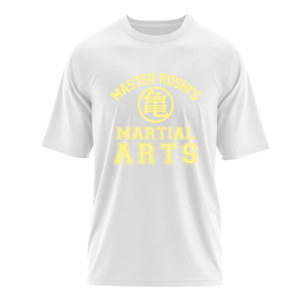Master Roshi’s Martial Arts Oversize Tişört L - Beyaz