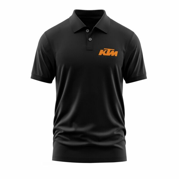 KTM Racing Polo Tişört S - Siyah