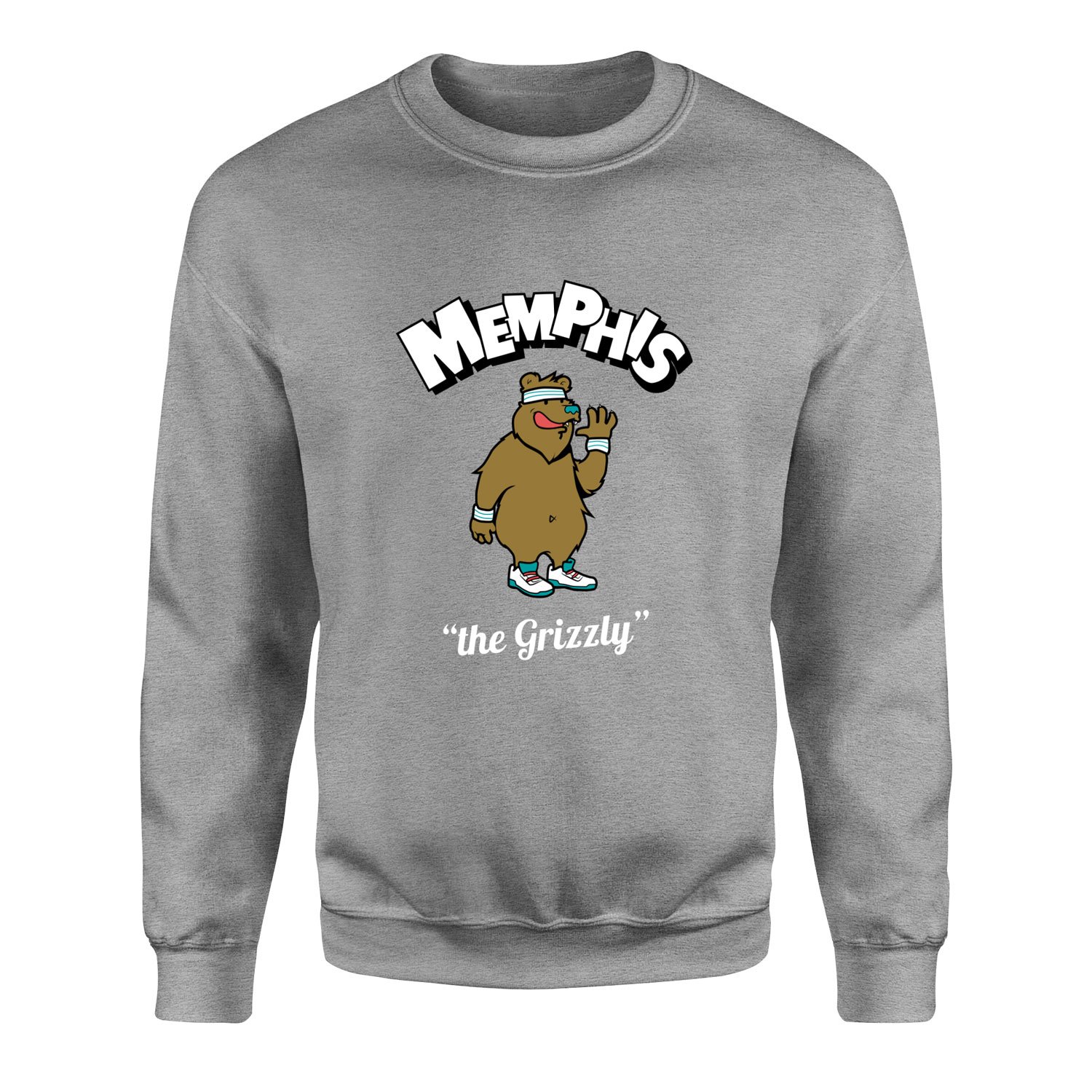 Memphis Cartoon Sweatshirt L - Gri