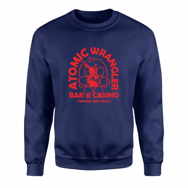 Atomic Wrangler | Fallout Sweatshirt XL - Lacivert