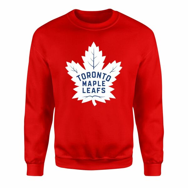 Toronto Maple Leafs Sweatshirt L - Kırmızı