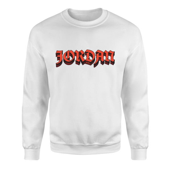 Air Jordan Layered Sweatshirt M - Beyaz