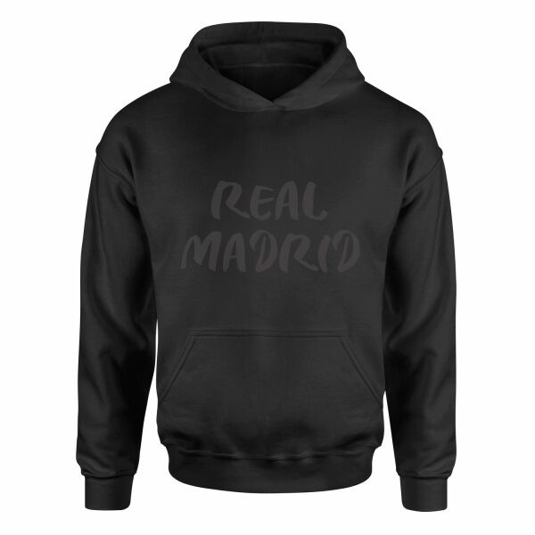 Real Madrid C Hoodie S - Siyah