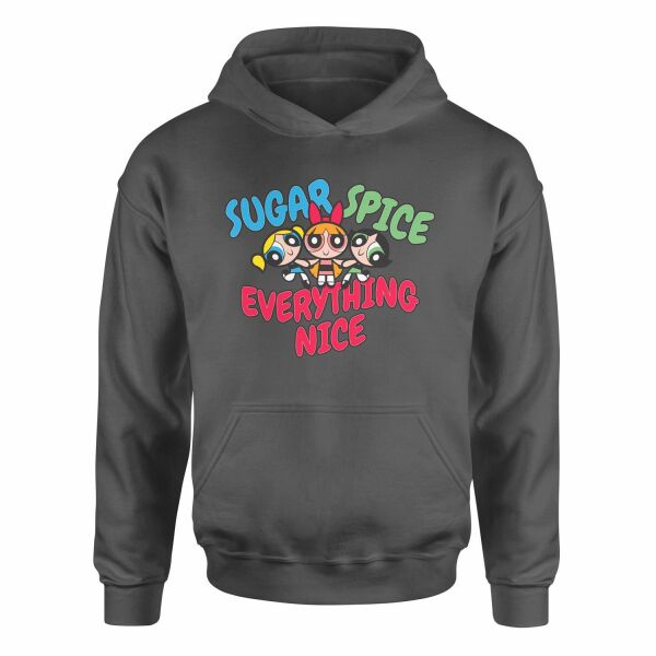 Sugar, Spice & Everything Nice Hoodie XXL - Füme