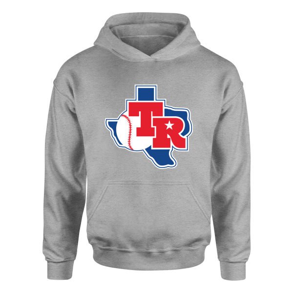 Texas Rangers TX Hoodie S - Gri
