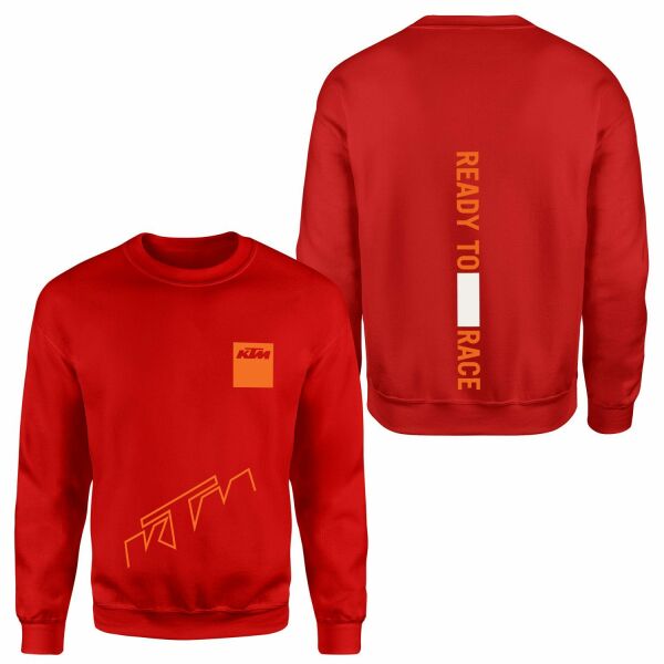 KTM Racing Erzbergrodeo Extreme SE Sweatshirt XL - Kırmızı