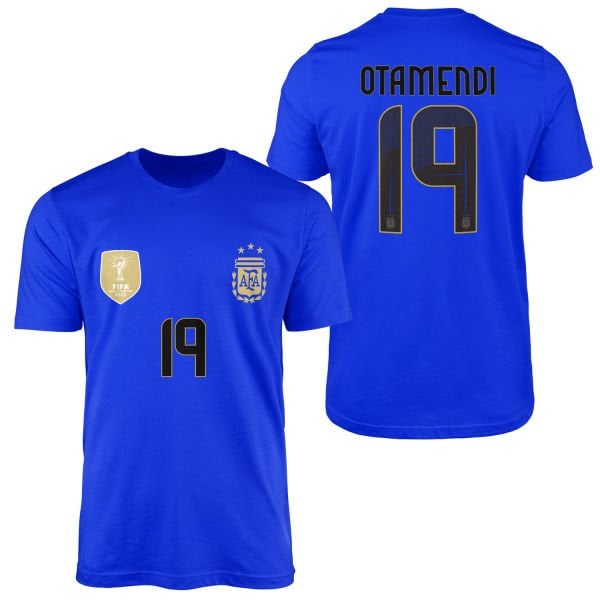 Nicolás Otamendi 19 Arjantin Forma Tişört