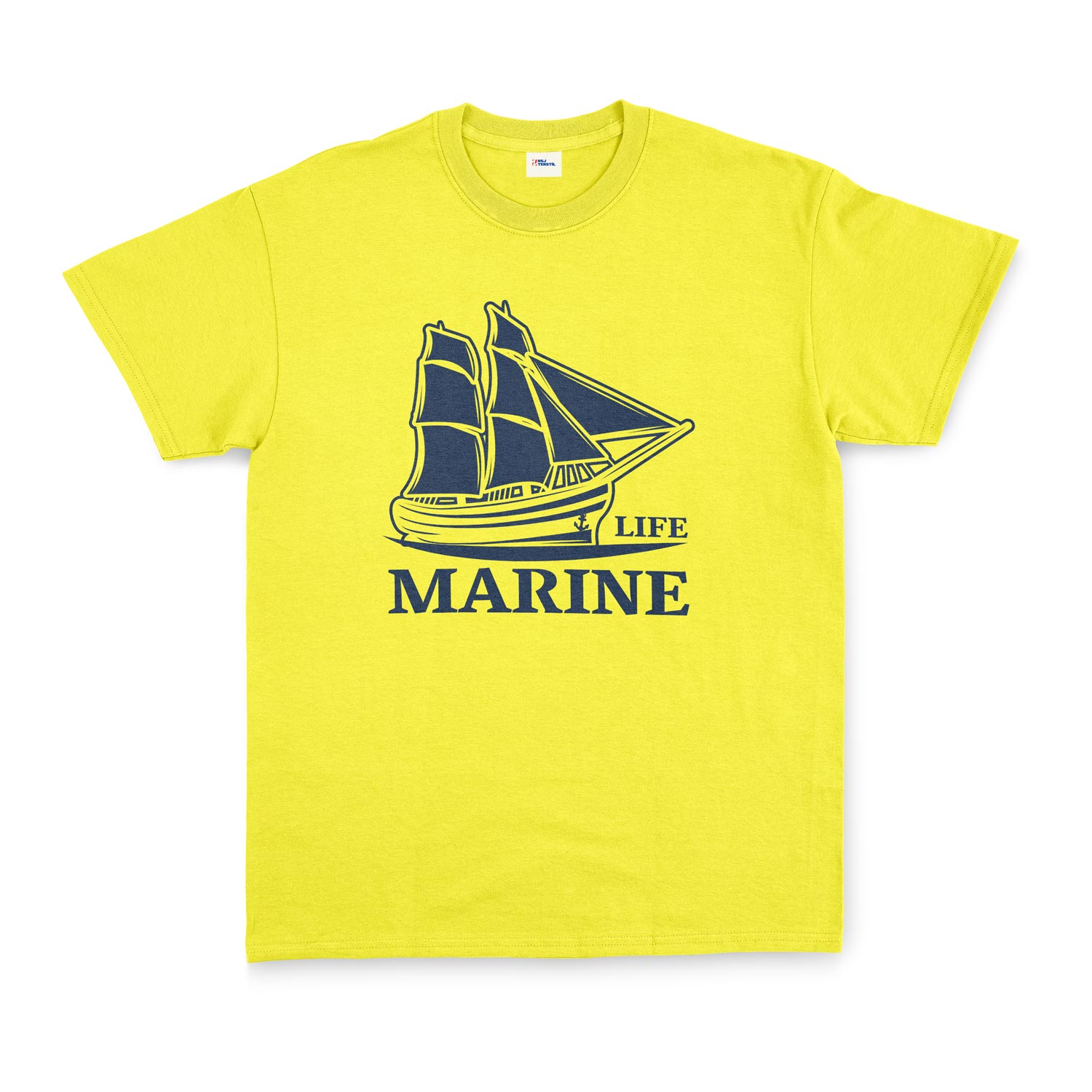 Marine Life Denizci Tişört S - Sarı