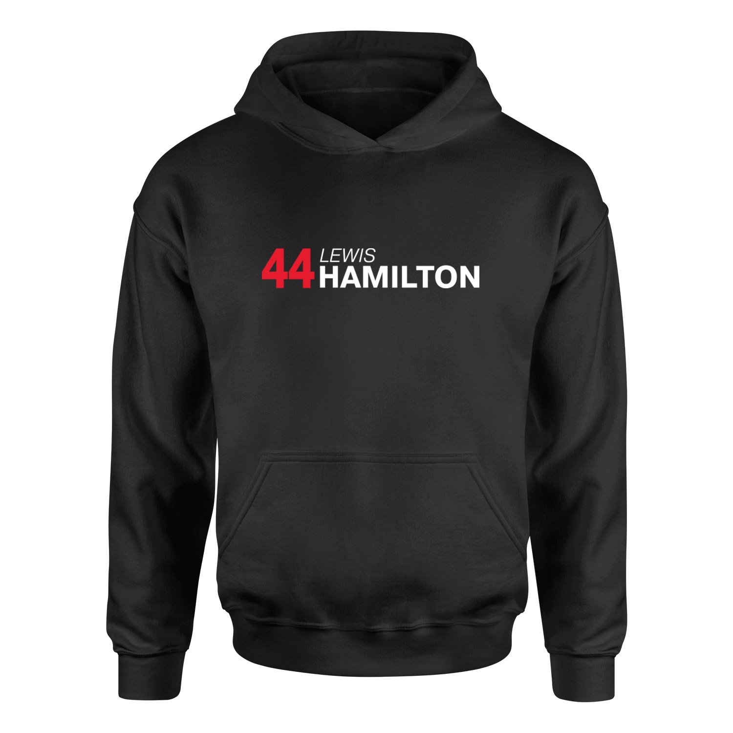 Lewis Hamilton 44 Hoodie XL - Siyah