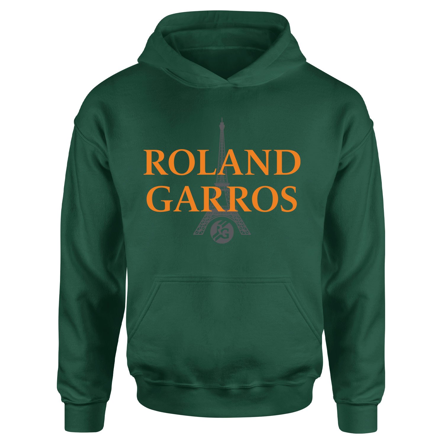 Roland Garros 2026 Casual Hoodie XXL - Nefti Yeşili