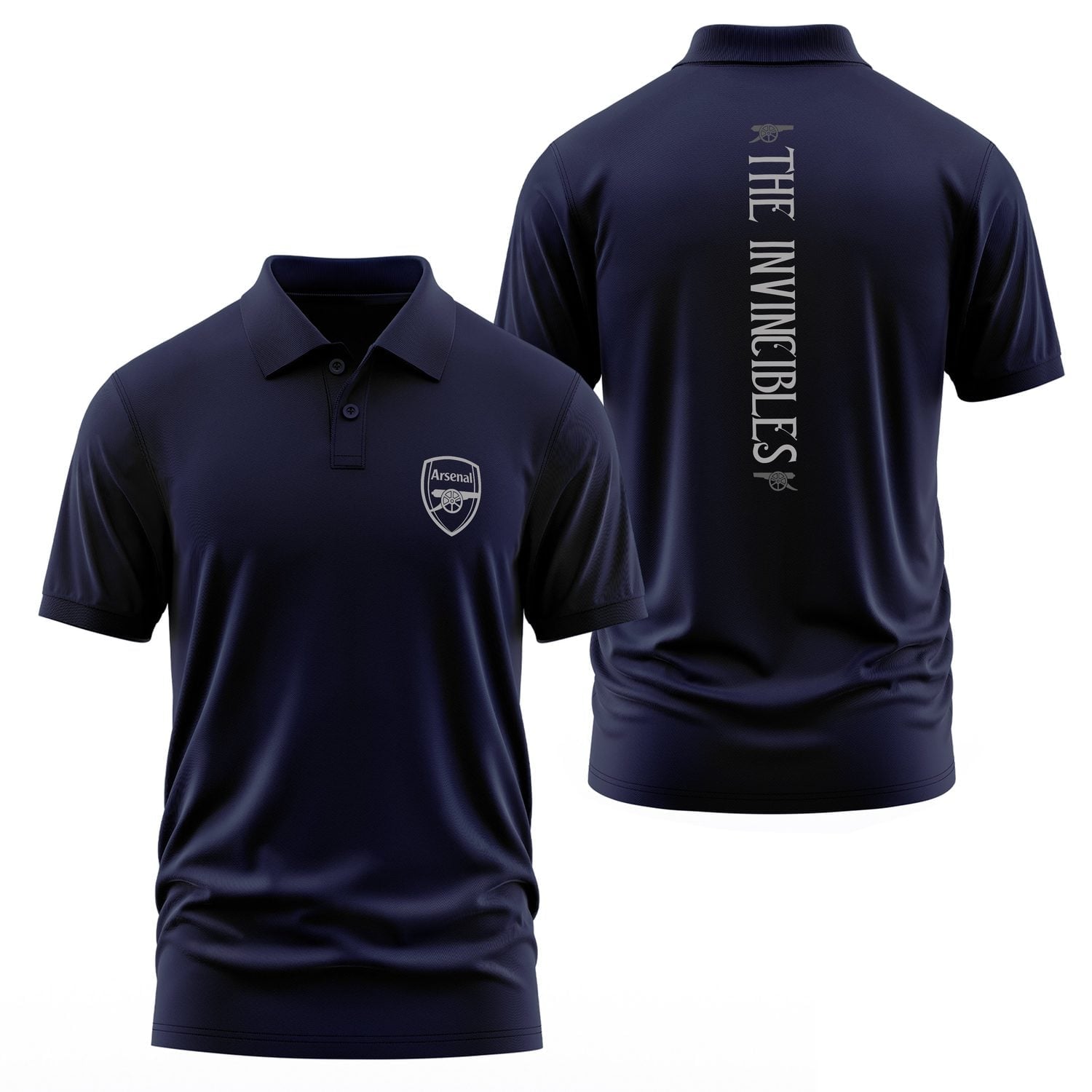 Arsenal Football Club | The Invincibles Polo Tişört L - İndigo Mavisi | OUTLET