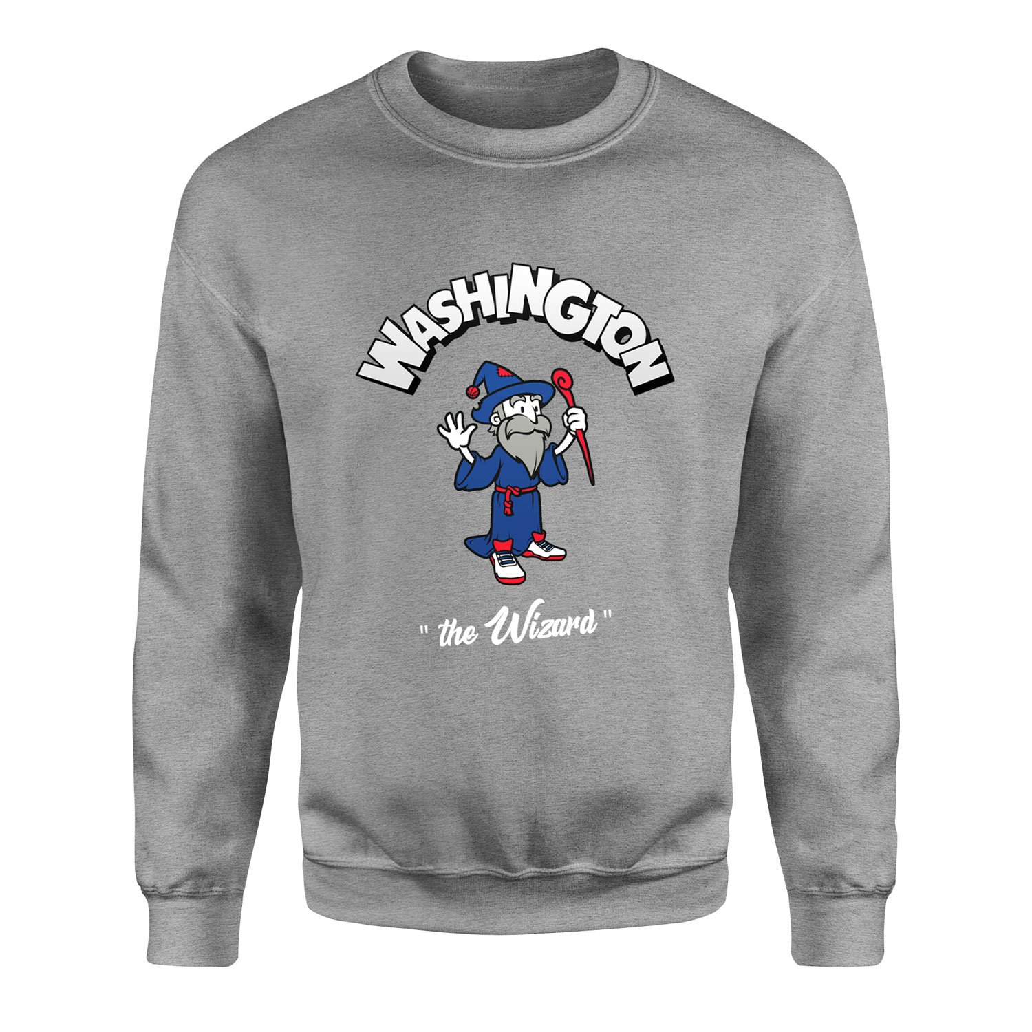 Wizards Cartoon Sweatshirt L - Gri