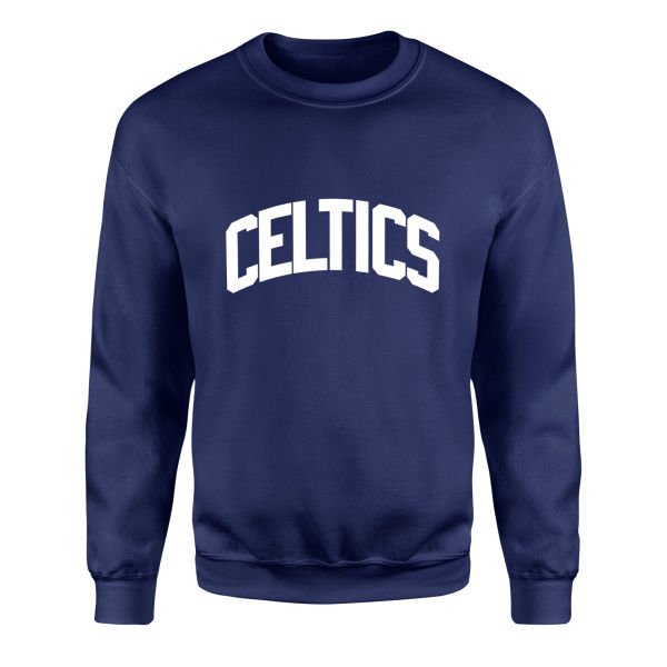 CELTICS Arch W Sweatshirt XL - İndigo Mavisi