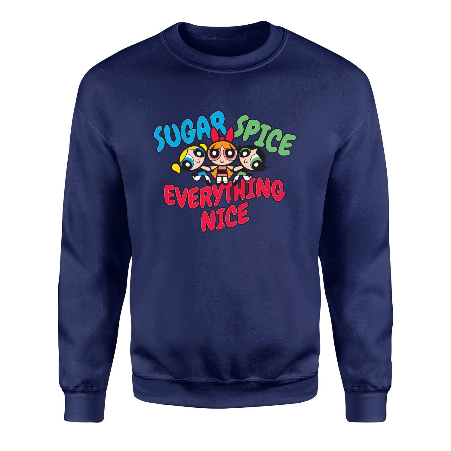 Sugar, Spice & Everything Nice Sweatshirt XL - Lacivert