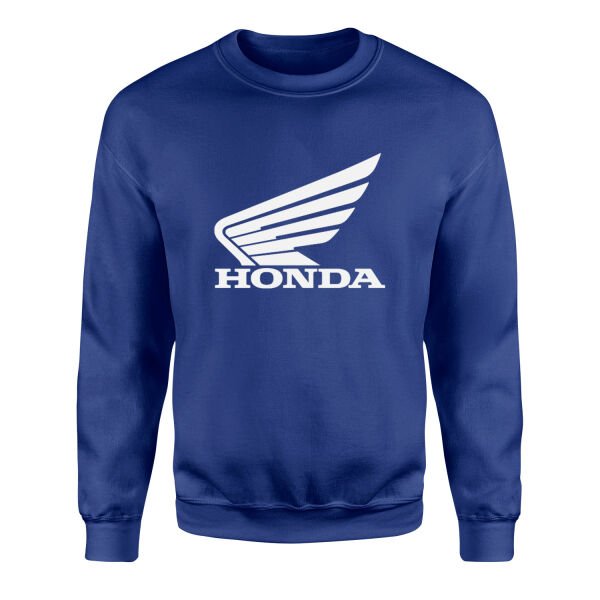 Honda W Sweatshirt XL - İndigo Mavisi