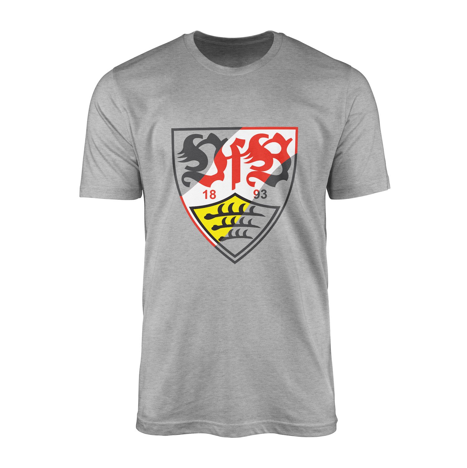 VfB Stuttgart Big Tişört S - Gri
