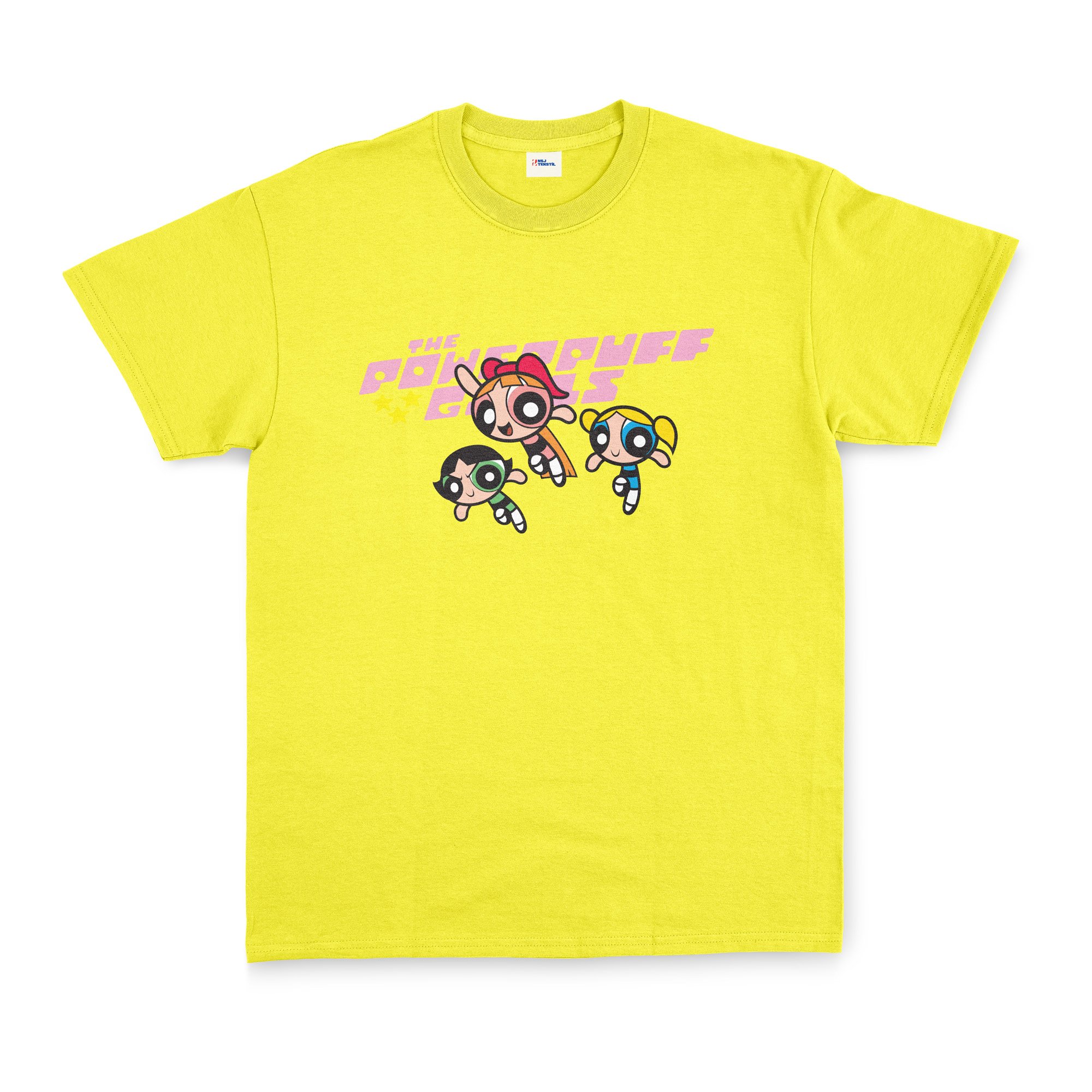 The Powerpuff Girls Tişört XL - Sarı