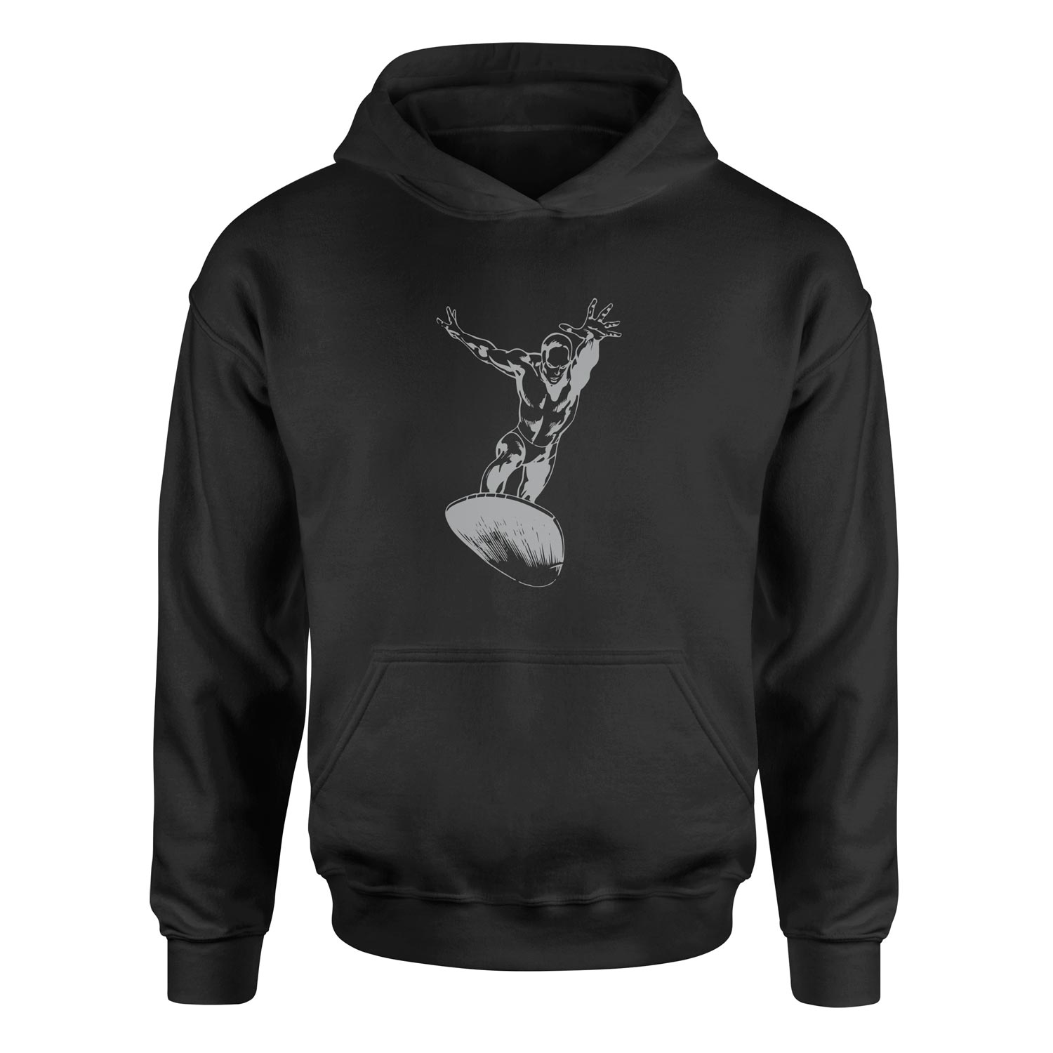 Silver S Hoodie L - Siyah