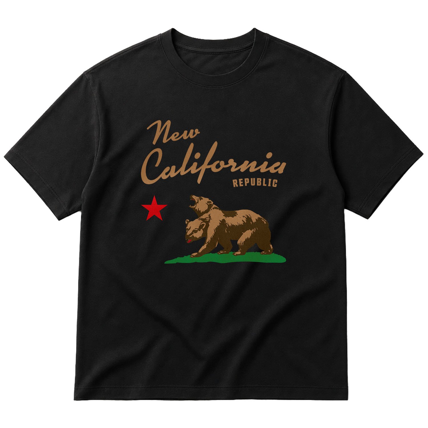 New California Republic Oversize Tişört