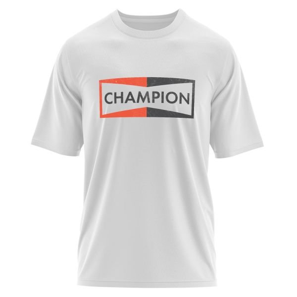 Champion Brad Pitt Oversize Tişört M - Beyaz