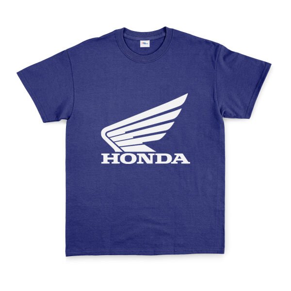 Honda W Tişört XL - İndigo Mavisi