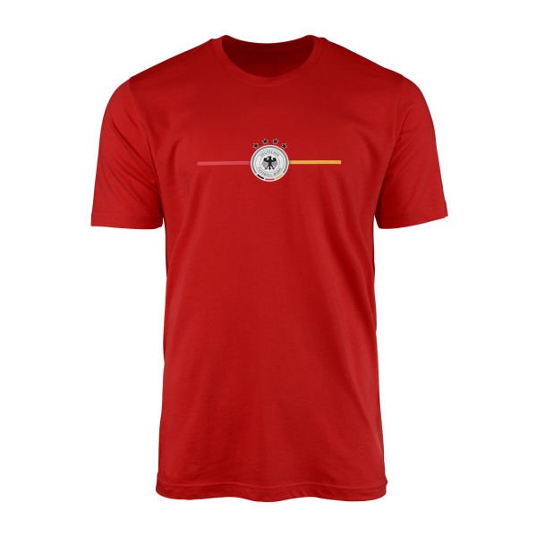 Almanya W Tişört M - Kırmızı