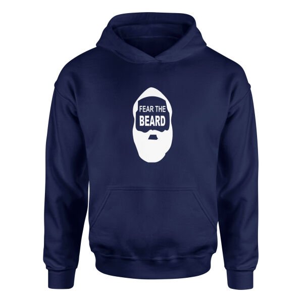 Fear the Beard | James Harden W Hoodie M - İndigo Mavisi