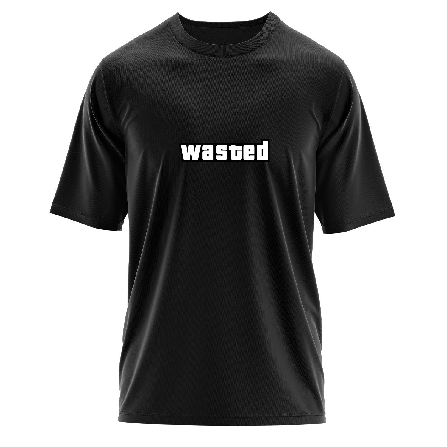 Wasted | GTA Oversize Tişört M - Siyah