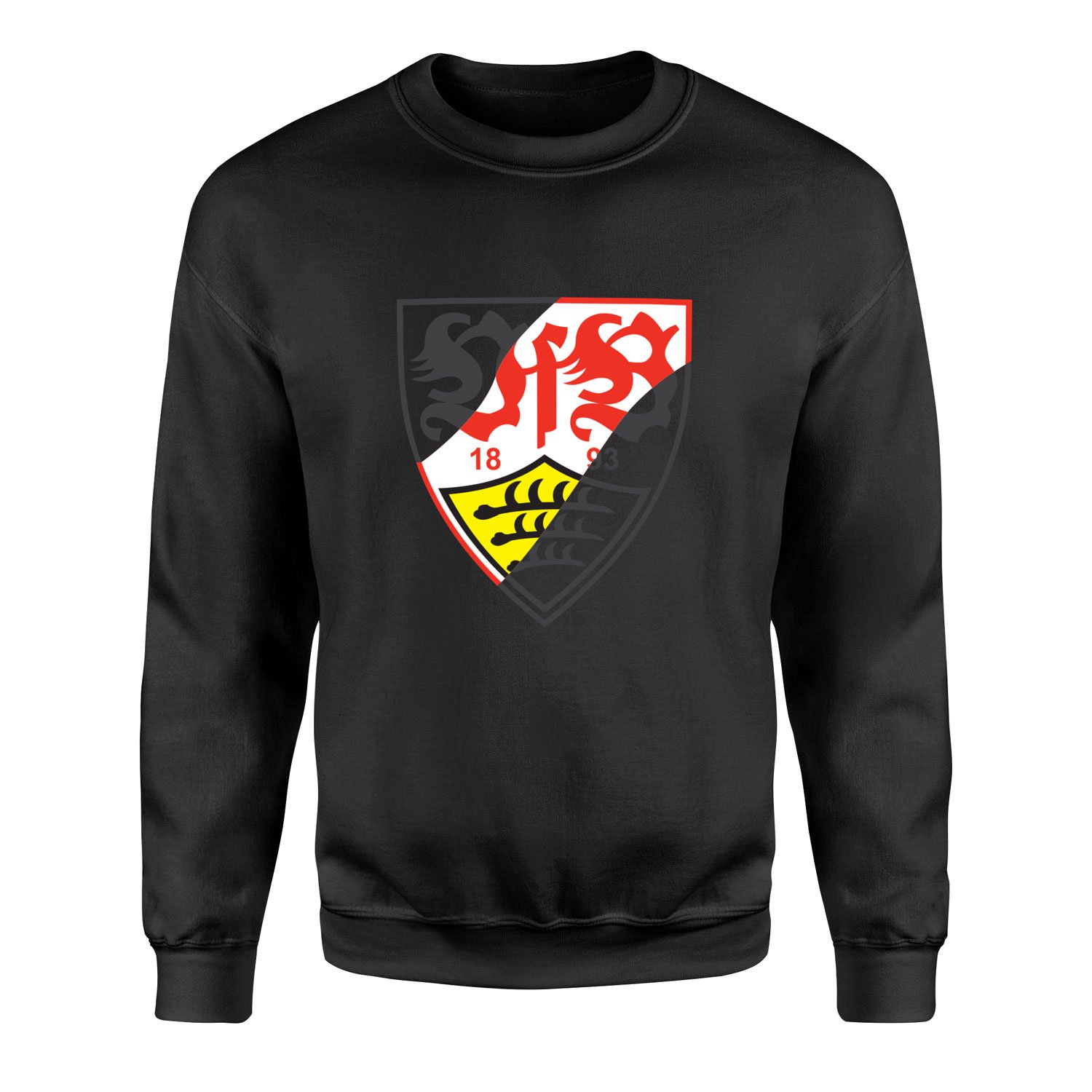 VfB Stuttgart Big Sweatshirt S - Siyah