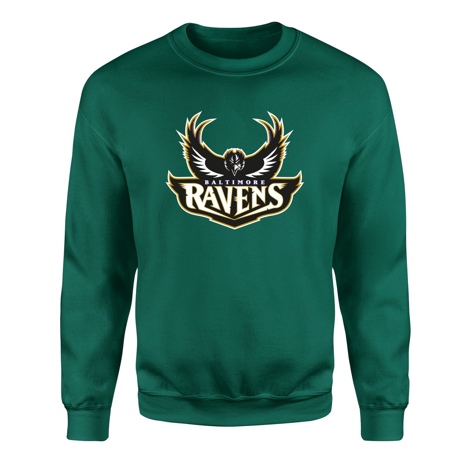 The Ravens Sweatshirt L - Nefti Yeşili