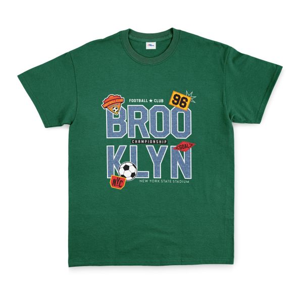 BROOKLYN 96 Championship Tişört XL - Nefti Yeşili