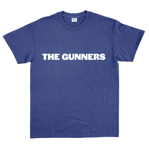 THE GUNNERS Tişört L - İndigo Mavisi
