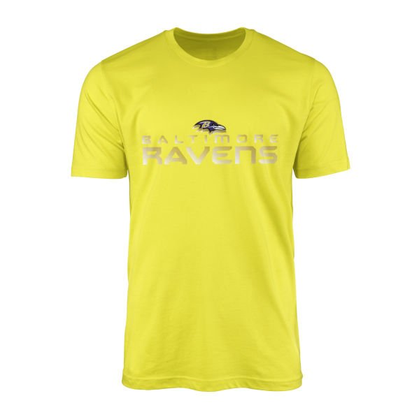 Baltimore Ravens Unleash the Ravens Tişört M - Sarı