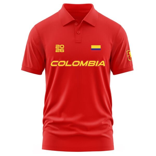 Kolombiya 2026 Polo Tişört
