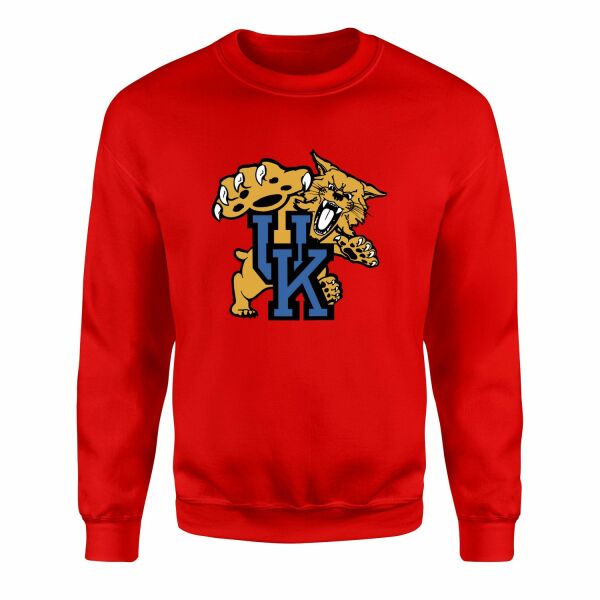 Kentucky Wildcats Sweatshirt S - Kırmızı