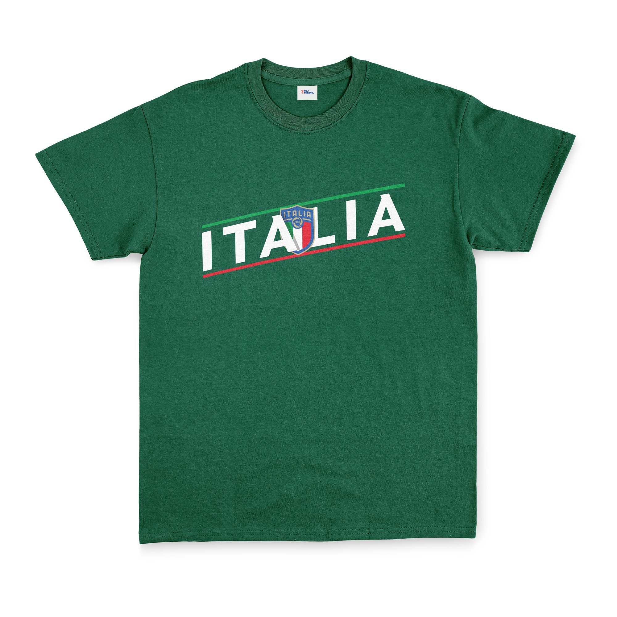 Forza Italia Tişört S - Nefti Yeşili