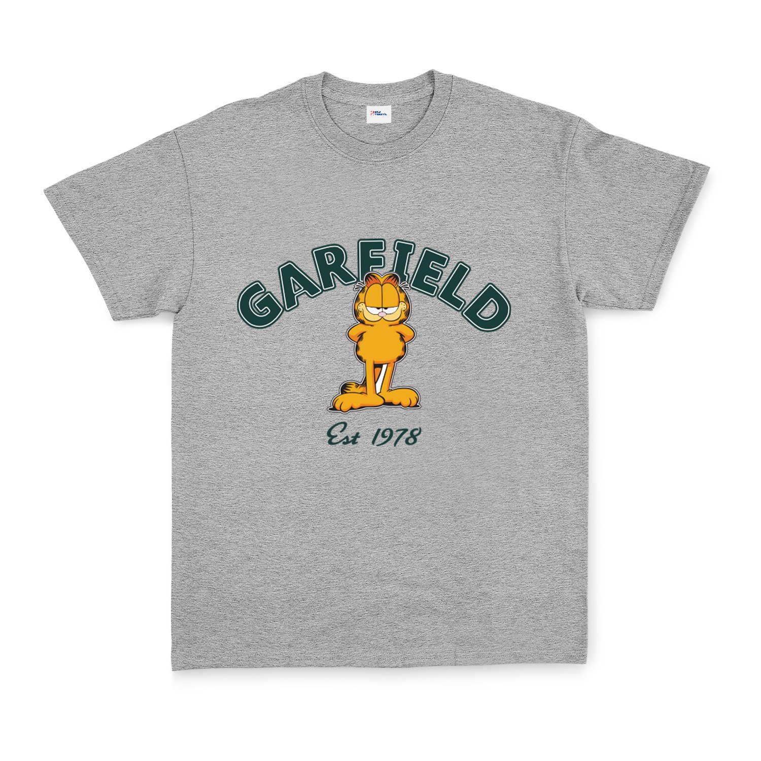 Garfield, est. 1978 Tişört XL - Gri