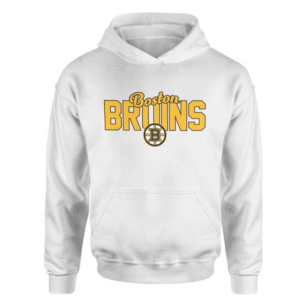 Boston Bruins Hoodie S - Beyaz